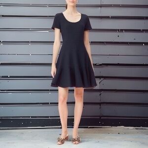 REBECCA TAYLOR Dress Women’s 4 | Black Texture